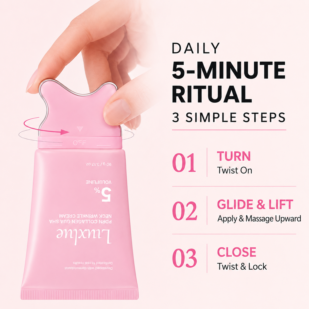 PDRN Collagen Gua Sha Neck Wrinkle Cream