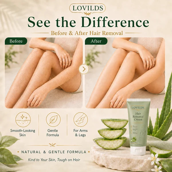 Lumivona | LOVILDS Hair Removal Cream for All Women & Men