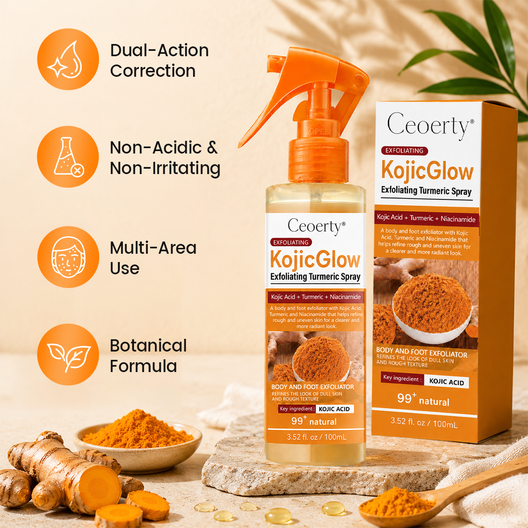 Ceoerty® KojicGlow Exfoliating Turmeric Spray