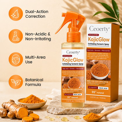 Ceoerty® KojicGlow Exfoliating Turmeric Spray