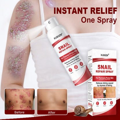 KUBOZN® Snail Repair Spray for Itchy, Flaky Psoriasis Skin