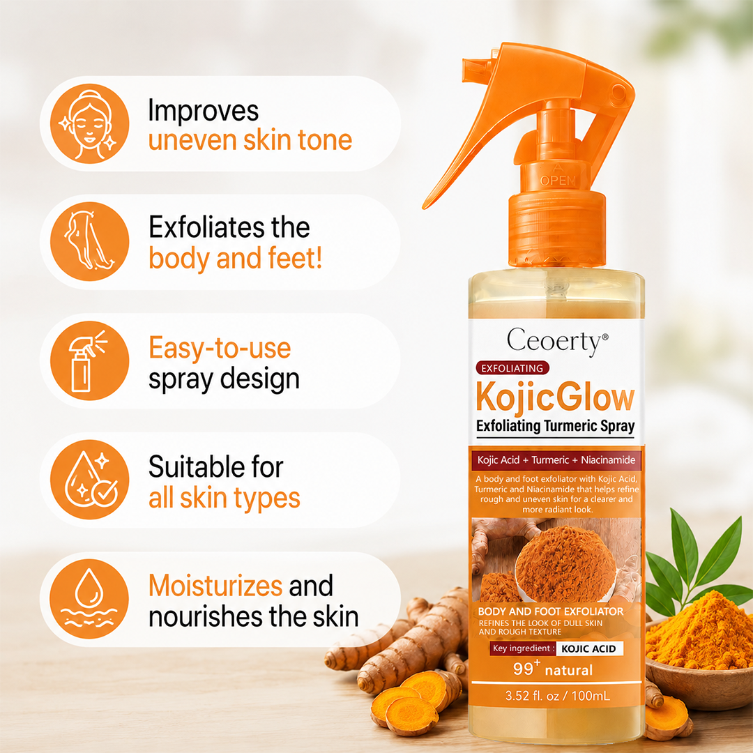Ceoerty® KojicGlow Exfoliating Turmeric Spray
