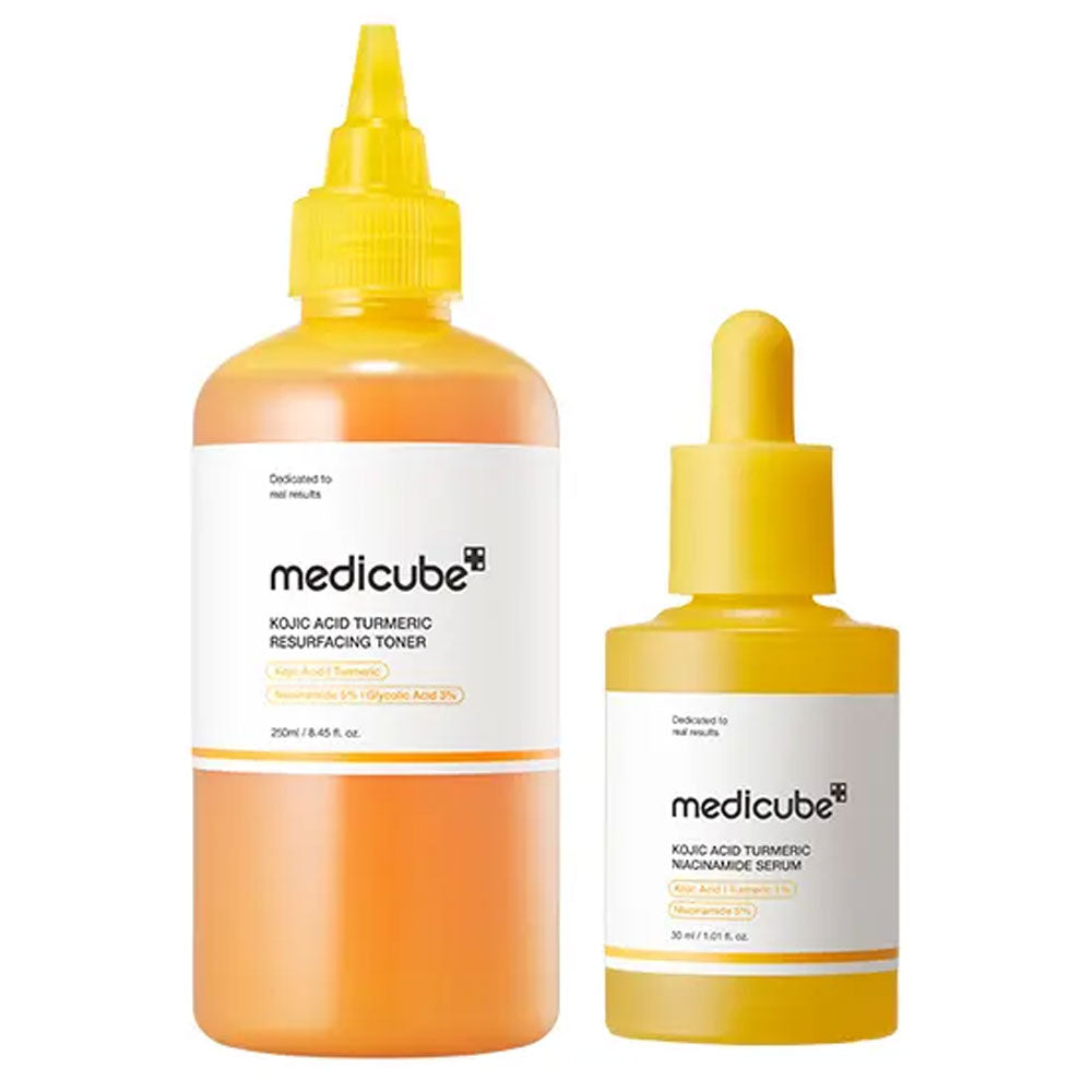 🏆Flash Sale⚡ Newly Upgraded! 🏆Kojic Acid Turmeric Power Duo for Face & body -w18