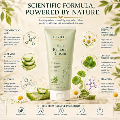 Lumivona | LOVILDS Hair Removal Cream for All Women & Men