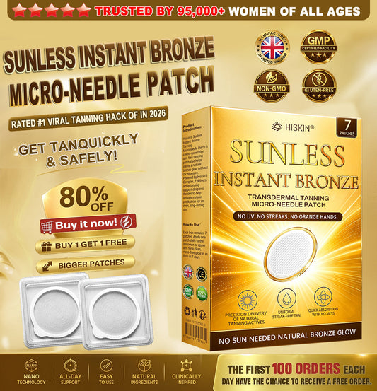 𝑶𝒇𝒇𝒊𝒄𝒊𝒂𝒍 𝑺𝒕𝒐𝒓𝒆 | ☀️☀️ 𝐇𝐢𝐬𝐤𝐢𝐧® 𝐒𝐮𝐧𝐥𝐞𝐬𝐬 𝐈𝐧𝐬𝐭𝐚𝐧𝐭 𝐁𝐫𝐨𝐧𝐳𝐞 𝐓𝐚𝐧𝐧𝐢𝐧𝐠 𝐌𝐢𝐜𝐫𝐨𝐧𝐞𝐞𝐝𝐥𝐞 𝐏𝐚𝐭𝐜𝐡 🇬🇧 (𝐉𝐮𝐬𝐭 𝐨𝐧𝐜𝐞 𝐚 𝐝𝐚𝐲) 𝐕𝐢𝐬𝐢𝐛𝐥𝐞 𝐁𝐫𝐨𝐧𝐳𝐞 𝐆𝐥𝐨𝐰 𝐢𝐧 𝟕 𝐃𝐚𝐲𝐬 ✅ 𝐍𝐨 𝐔𝐕, 𝐍𝐨 𝐎𝐫𝐚𝐧𝐠𝐞, 𝐍𝐨 𝐒𝐭𝐫𝐞𝐚𝐤𝐬, 𝐍𝐨 𝐃𝐇𝐀, 𝐍𝐨 𝐌𝐞𝐬𝐬.