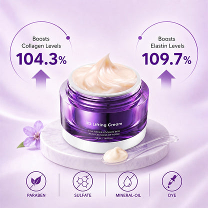 3D Lifting Cream 1.7 fl oz | Advanced Korean Facial Night Cream 2026