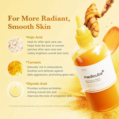 🏆Flash Sale⚡ Newly Upgraded! 🏆Kojic Acid Turmeric Power Duo for Face & body -w18