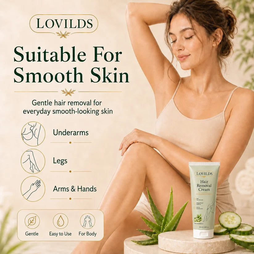 Lumivona | LOVILDS Hair Removal Cream for All Women & Men