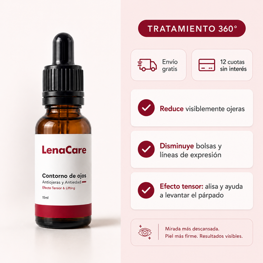Contorno de Ojos 360™ | Tratamiento Antiojeras y Antiedad