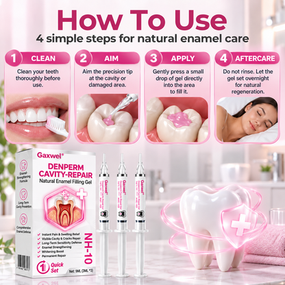 DenPerm Cavity-Repair Natural Enamel Filling Gel
