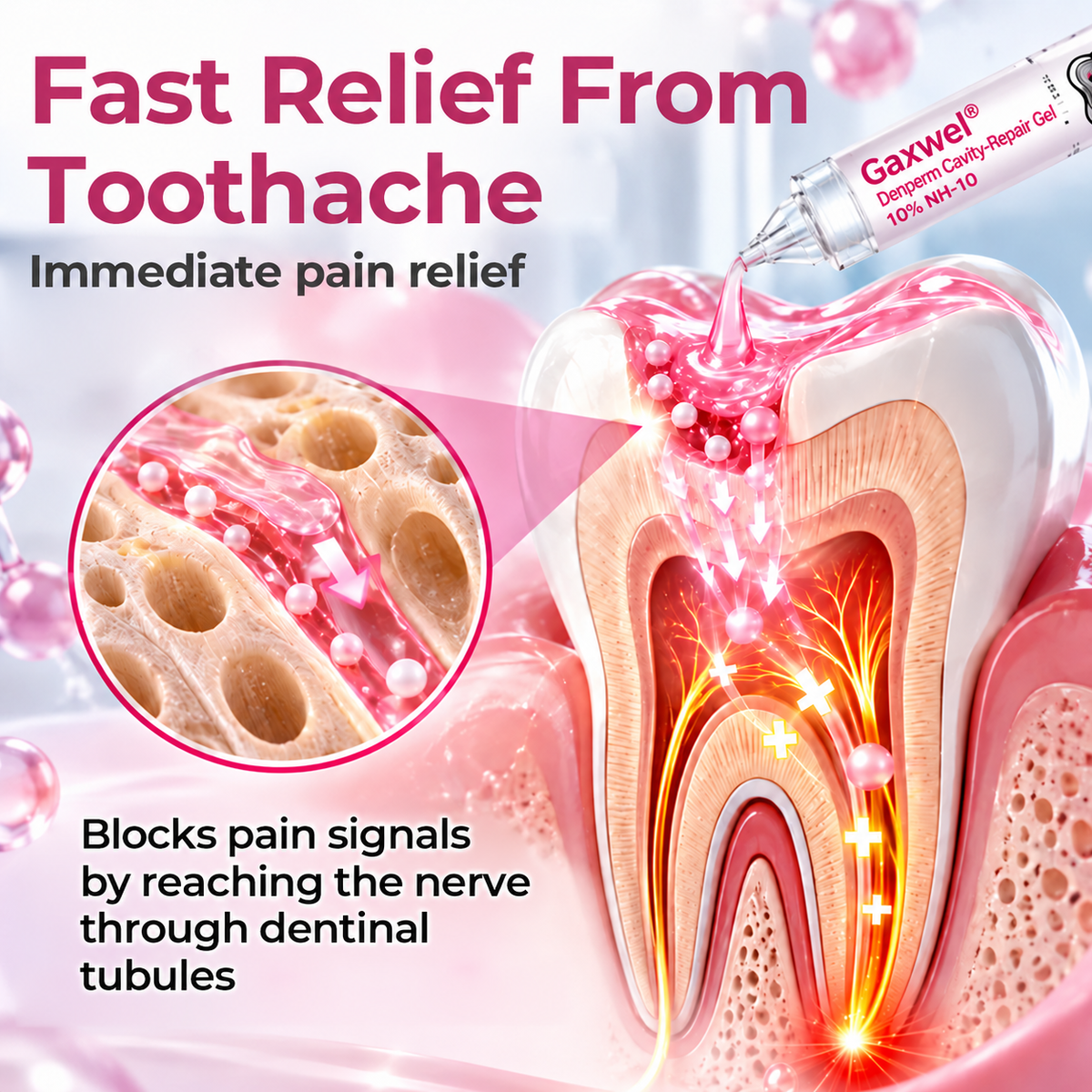 DenPerm Cavity-Repair Natural Enamel Filling Gel