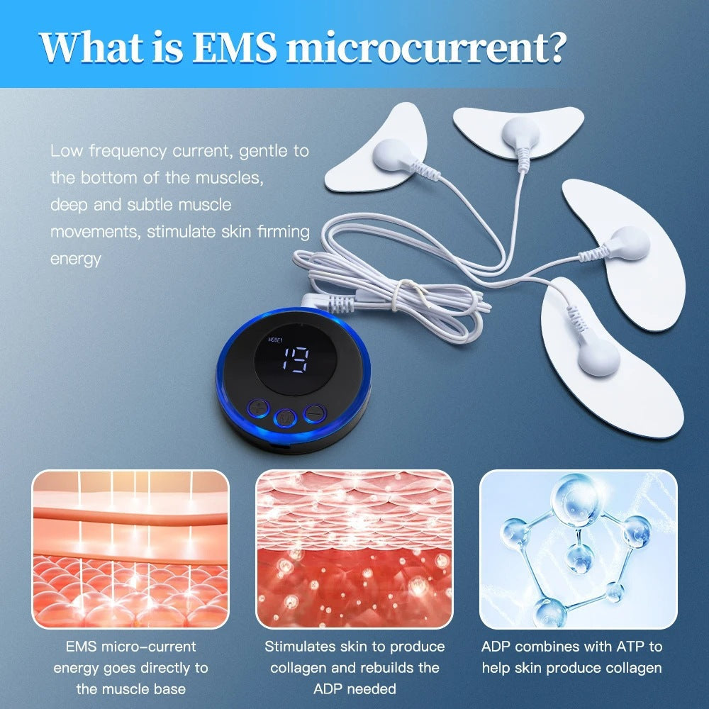 ✨ EMS Facial Sculpting Device – V-Line Face Lifting Massager with Microcurrent Technology, Anti-Aging Skin Tightening Beauty Tool for Jawline & Wrinkles