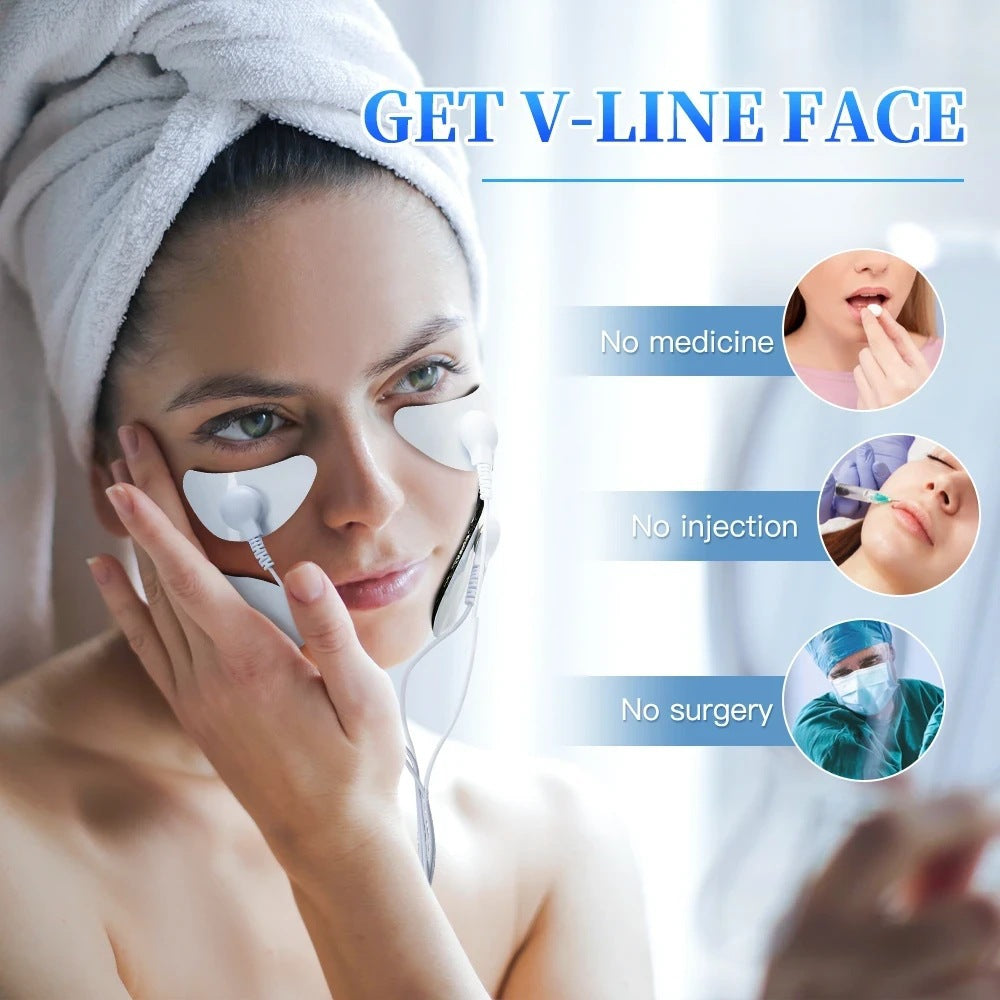 ✨ EMS Facial Sculpting Device – V-Line Face Lifting Massager with Microcurrent Technology, Anti-Aging Skin Tightening Beauty Tool for Jawline & Wrinkles