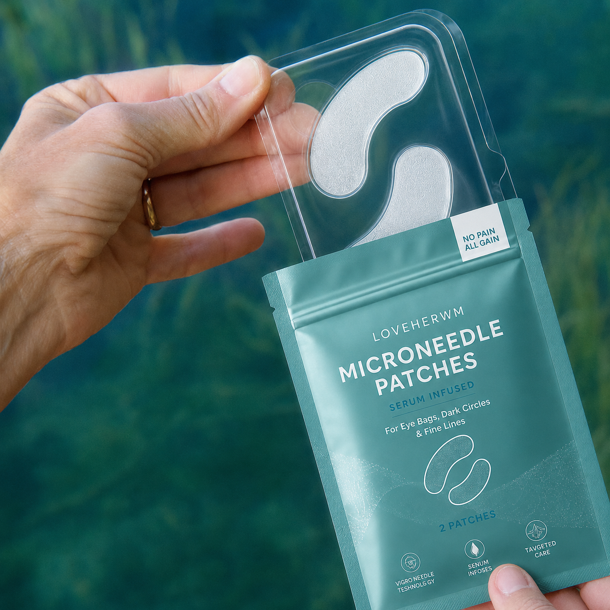 LOVEHERWM Micro-Needle Patch For Perfect Under-Eyes