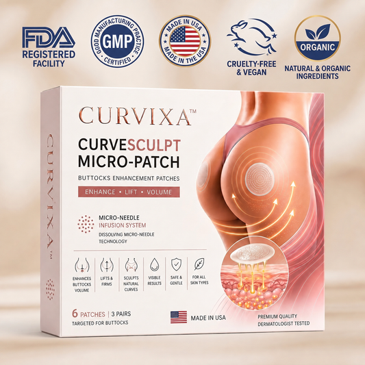 Curvixa™ CurveSculpt Butt Patch – Shape, Firm & Smooth Your Curves