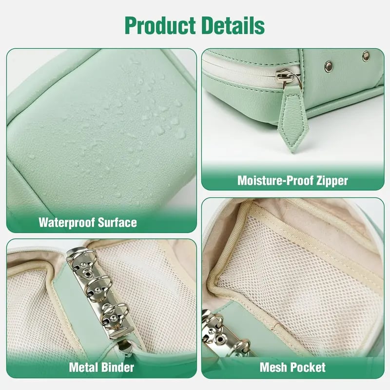 A8 Waterproof Pill Pouch Set – 7 to 14 Days of Meds & Vitamins💧Waterproof & Crush-Resistant Shell