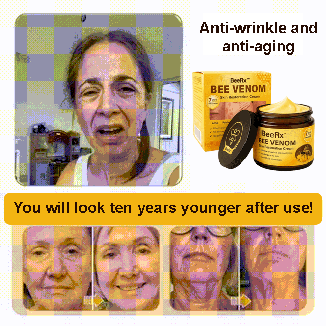 BeeRx Natural Bee Venom Cream for Joint Pain & Inflammation Relief